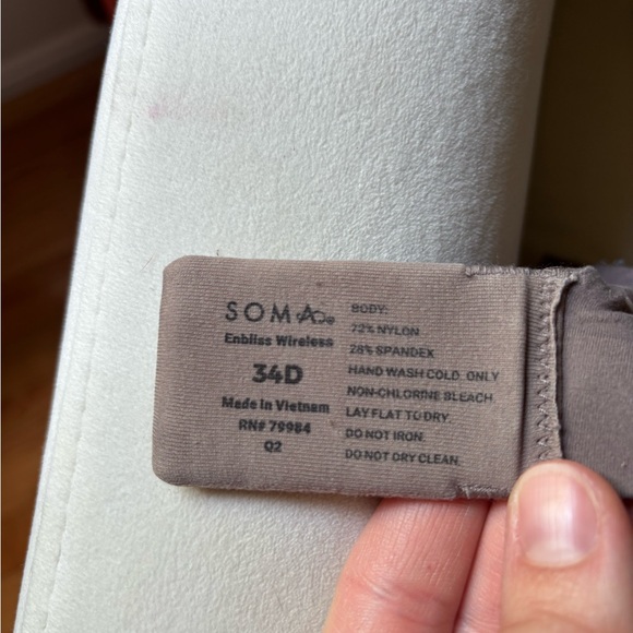 Soma Enbliss Wireless Bra - Picture 5 of 5